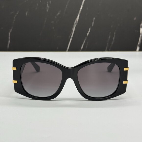 NEW DOLCE&GABBANA DG4501 501/8G BLACK SUNGLASSES DG4501 5018G EYEWEAR - Picture 3 of 10